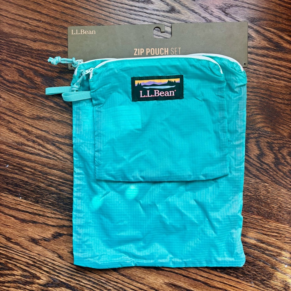 ll bean | zip pouch set